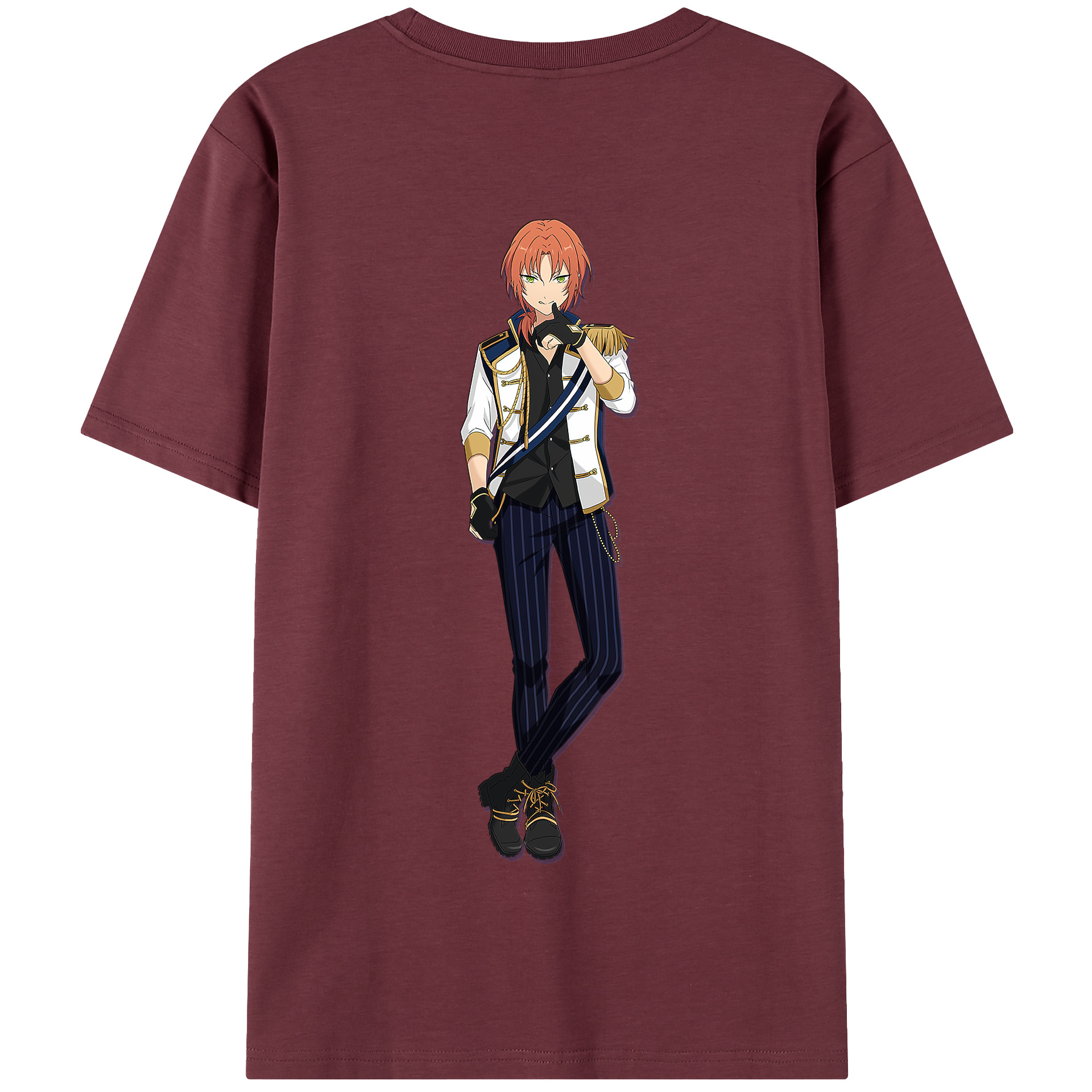（画像用） あんさんぶるスターズ! Ensemble Stars 綿100％半袖Tシャツ（背面プリント）